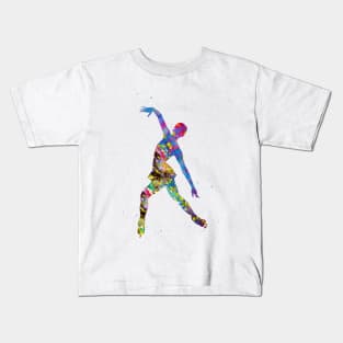 Ice Skater Kids T-Shirt